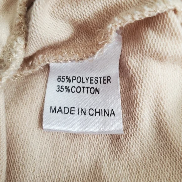 PRINCESS POLLY OVERSIZE SHIRT PULLOVER  CREW NECK LONG SLEEVES CREAM WOMENS (2) - Picture 15 of 16